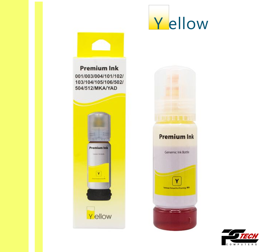 Premium INK Genaric Ink Bottle _ YELLOW